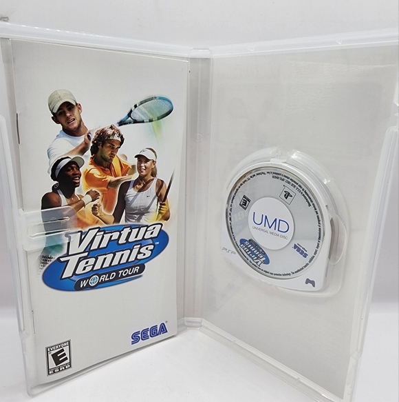 Virtua Tennis: World Tour (Sony PSP, 2005) w Manual PlayStation - Picture 1 of 3
